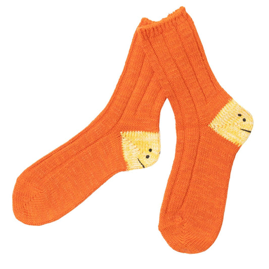 56 YARNS MA-1 RAINBOWY HAPPY HEEL SOCKS