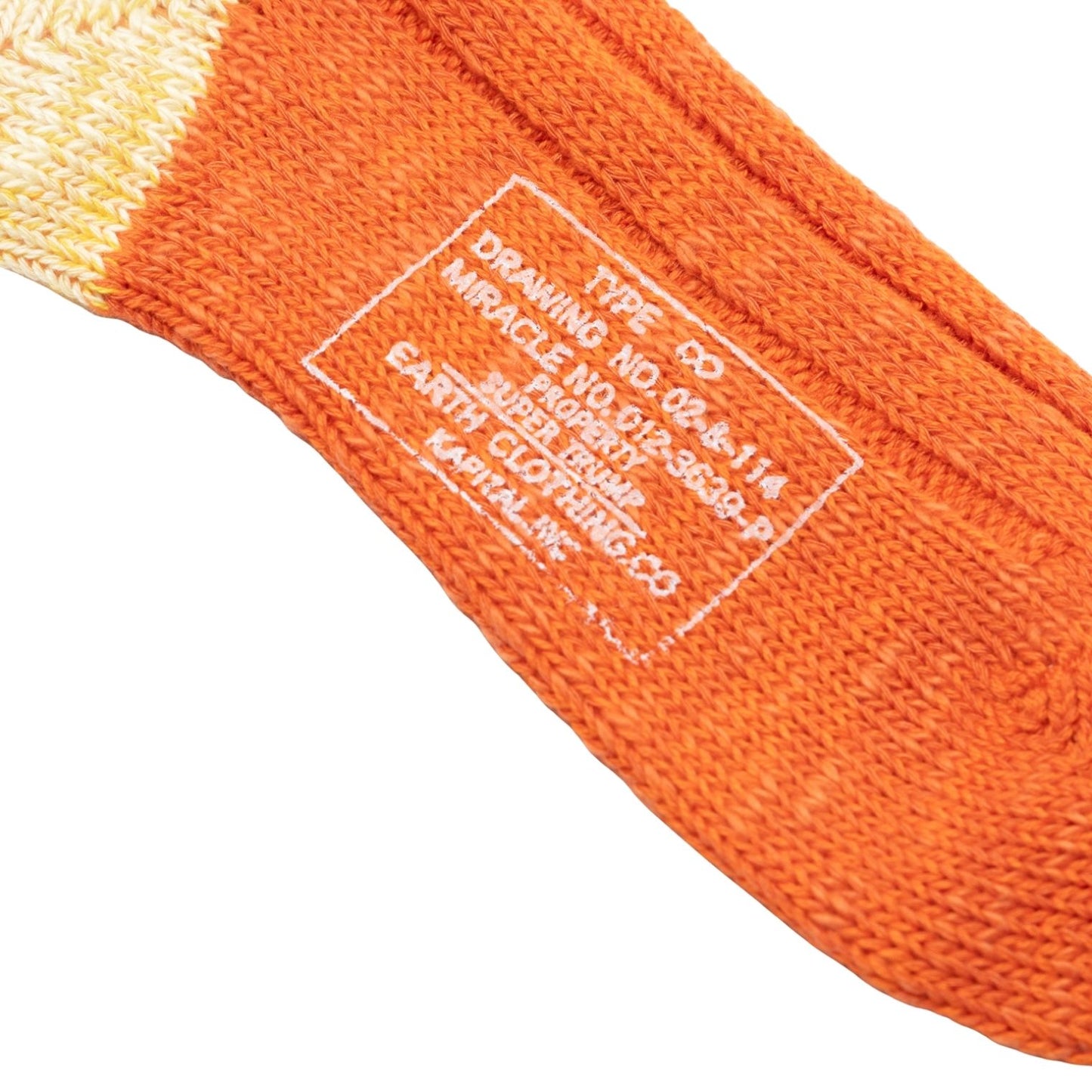 56 YARNS MA-1 RAINBOWY HAPPY HEEL SOCKS