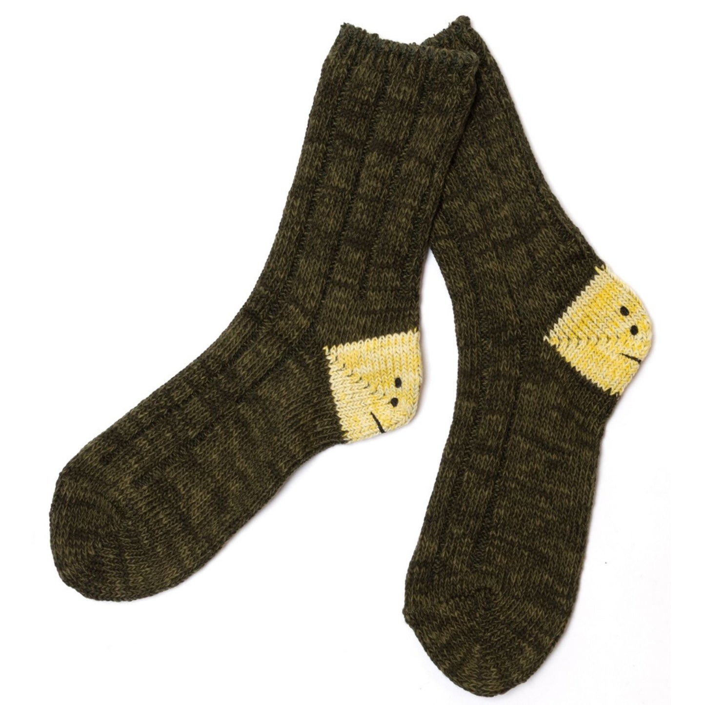 56 YARNS MA-1 RAINBOWY HAPPY HEEL SOCKS