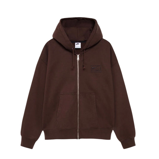 NIKE X STUSSY FULL-ZIP FLEECE HOODIE