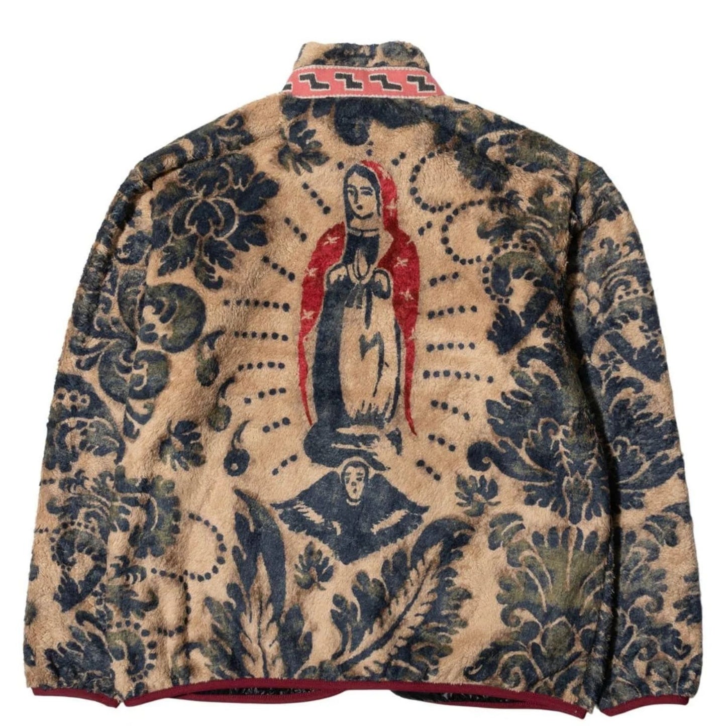 DAMASK FLEECE ZIP BLOUSON (VIRGINMARY)