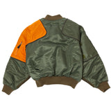 MA-1 NYLON SHAM BOMBER JKT