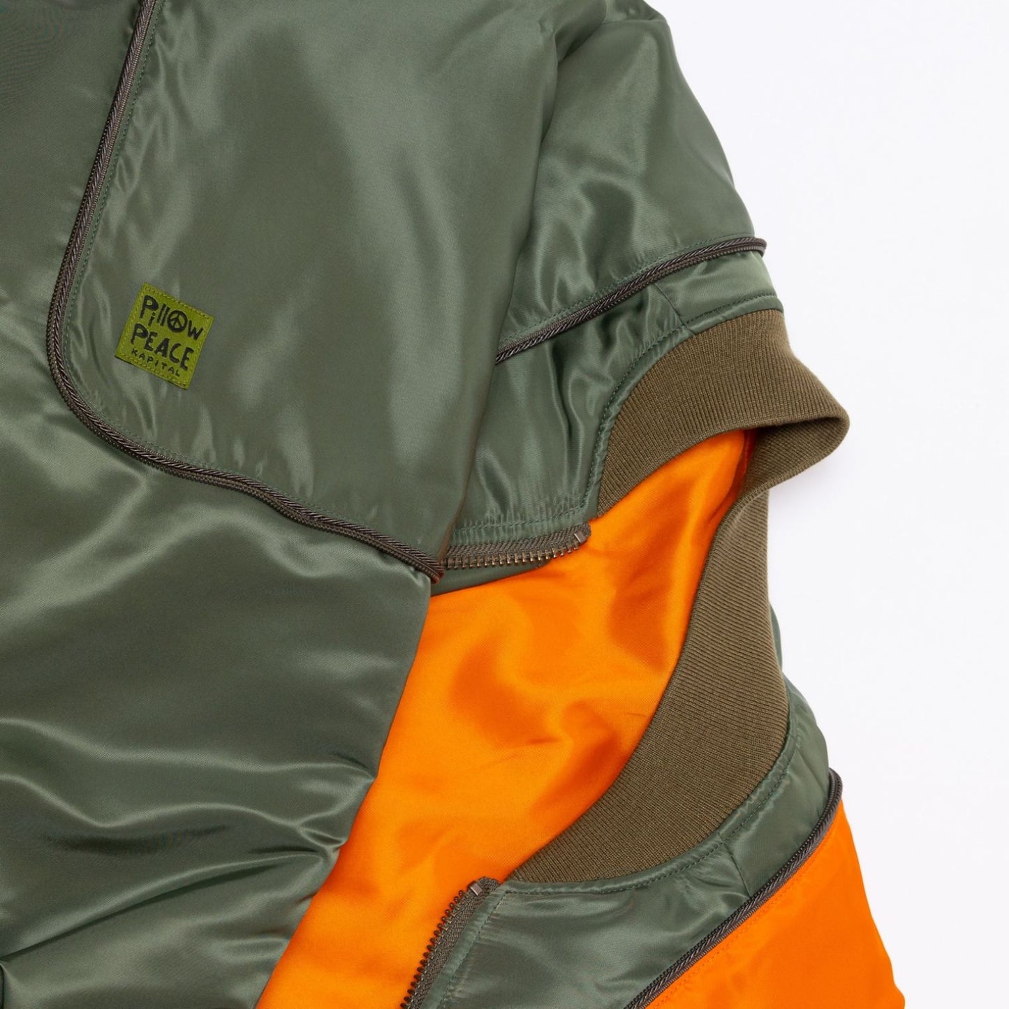 MA-1 NYLON SHAM BOMBER JKT