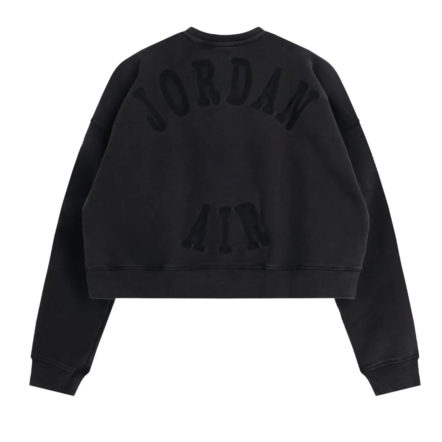 JORDAN X IH CROPPED FLEECE CREW-NECK SWEATSHIRT
