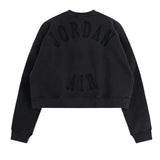 JORDAN X IH CROPPED FLEECE CREW-NECK SWEATSHIRT