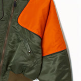 MA-1 NYLON SHAM BOMBER JKT