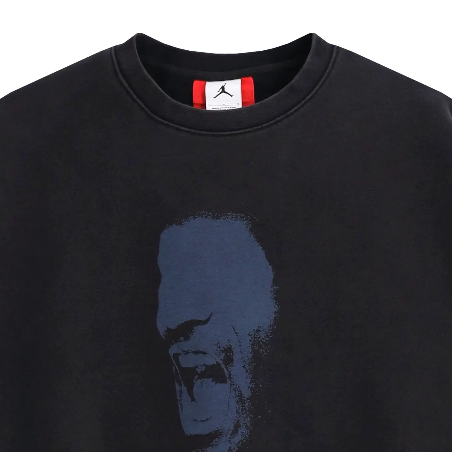 JORDAN X IH CROPPED FLEECE CREW-NECK SWEATSHIRT