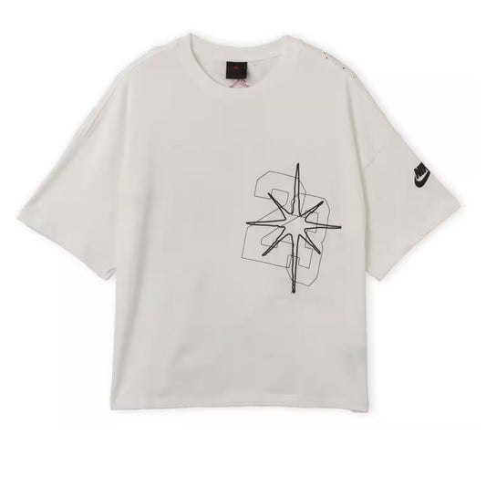 M J BLK CAT STAR SS TEE