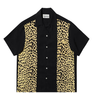 TWO-TONE 50'S SHIRT (TYPE-3) Black-Beige – Bodega