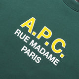 A.P.C. Hoodies & Sweatshirts MADAME LOGO CREW SWEATSHIRT