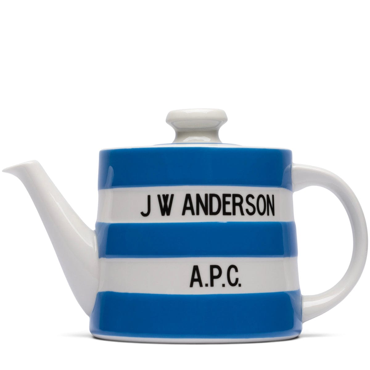 A.P.C. Odds & Ends TIC BLUE/WHITE / O/S X JWA AFTERNOON TEAPOT