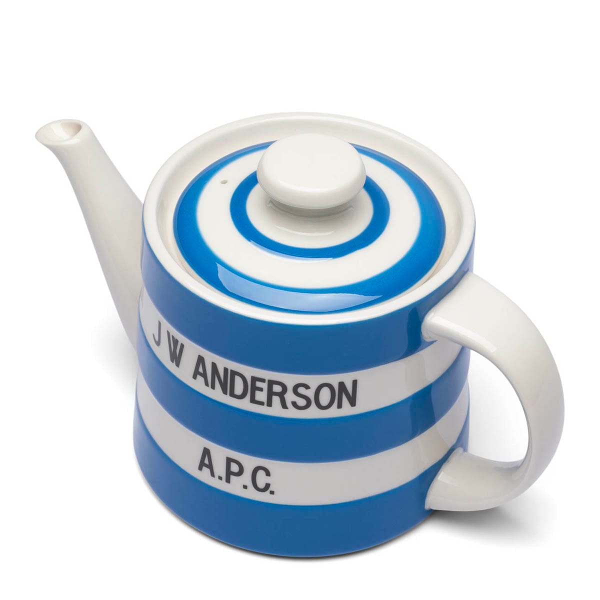 A.P.C. Odds & Ends TIC BLUE/WHITE / O/S X JWA AFTERNOON TEAPOT