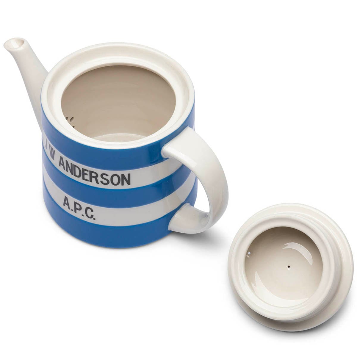 A.P.C. Odds & Ends TIC BLUE/WHITE / O/S X JWA AFTERNOON TEAPOT