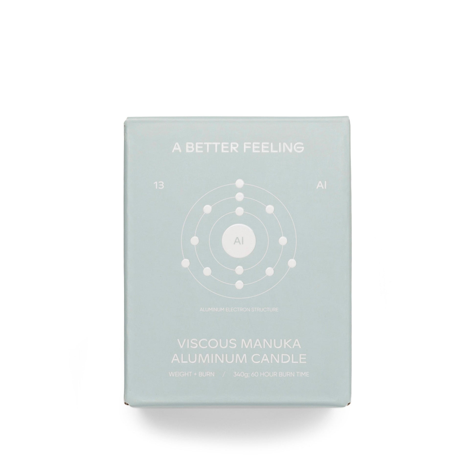 A BETTER FEELING Home N/A / O/S VISCOUS MANUKA ALUMINUM CANDLE