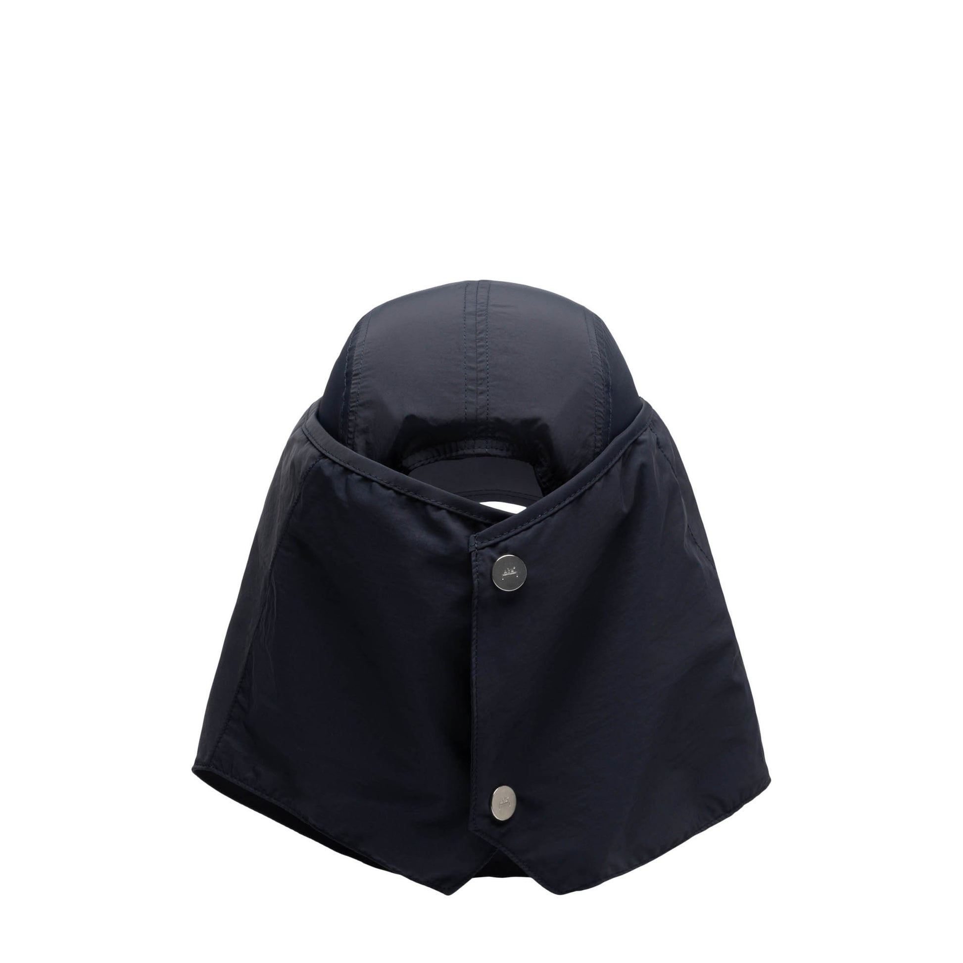 A COLD WALL* DIAMOND HOODED CAP NAVY