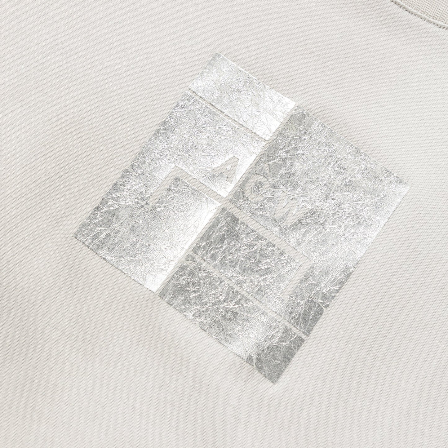 A COLD WALL* T-Shirts FOIL GRID T-SHIRT