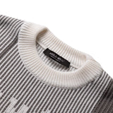 A COLD WALL* Knitwear GRID KNIT CREWNECK