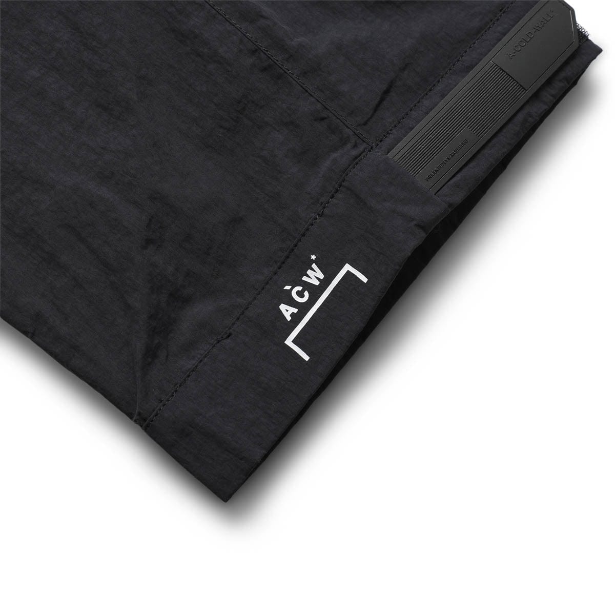 A-COLD-WALL* Black 3L Tech Trousers A-Cold-Wall*