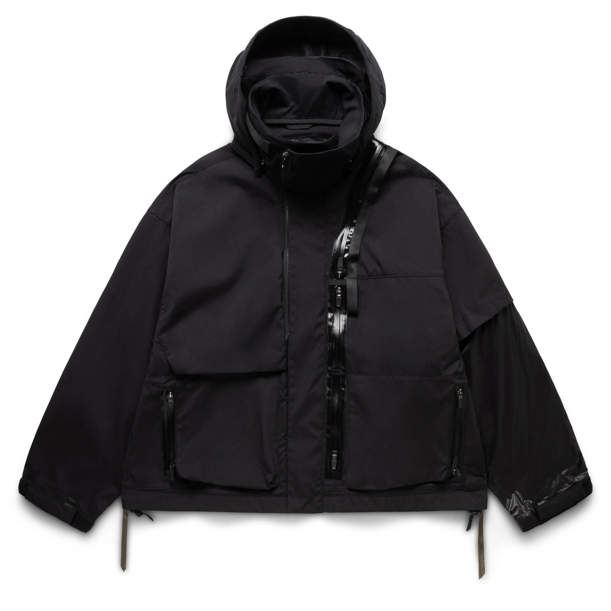 ACRONYM P59-E Encapsulated Nylon Cargo Pant Black | REVERSIBLE