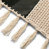 Ader Error Knitwear IVORY / O/S PATCHWORK CROCHET WAISTCOAT
