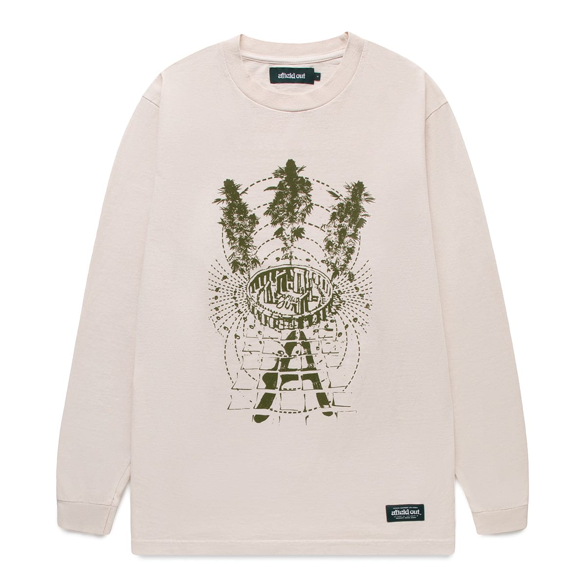 Afield Out T-Shirts STONE LONG SLEEVE T-SHIRT
