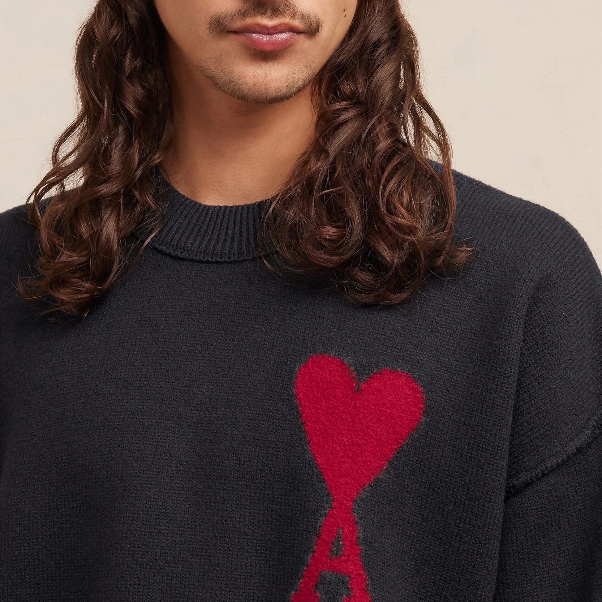 Ami de coeur discount oversize crewneck sweater