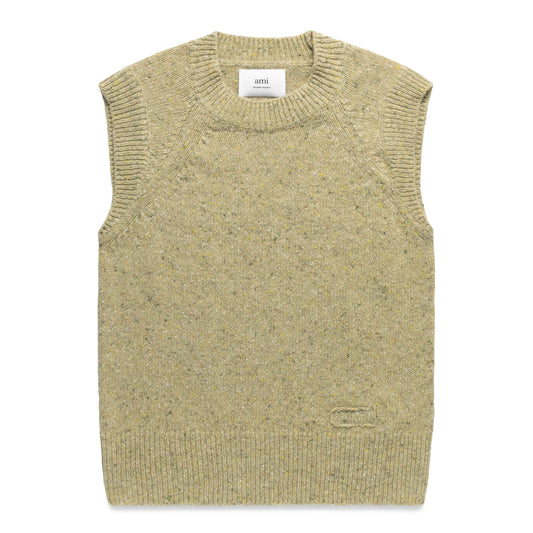 AMI Knitwear AMI SLEEVELESS SWEATER