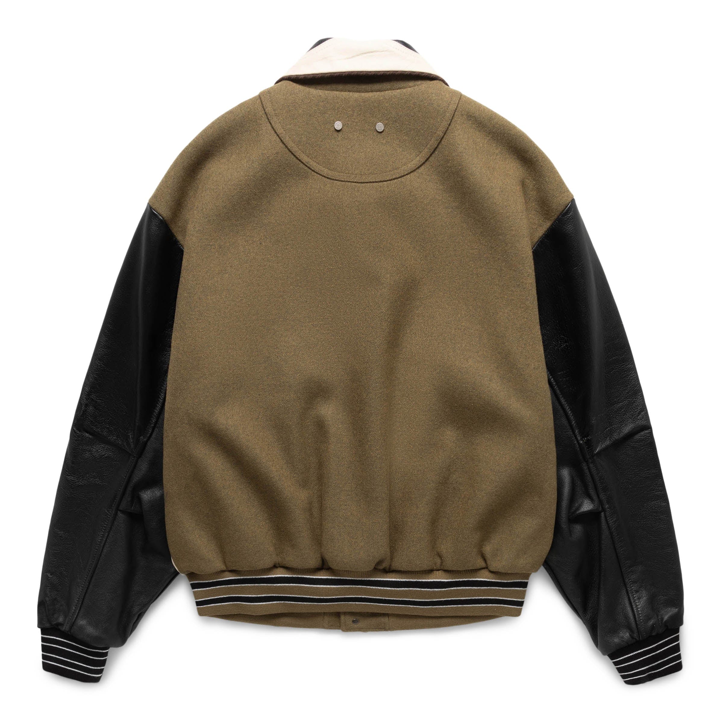 ROBYN VARSITY JACKET OLIVE | Bodega ROBYN VARSITY JACKET OLIVE | Bodega