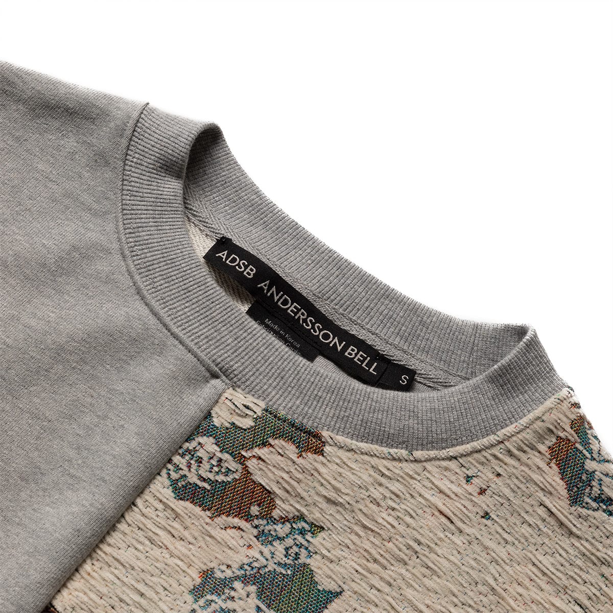 Andersson Bell Hoodies & Sweatshirts SEOUL23 CONTRAST SWEATSHIRT