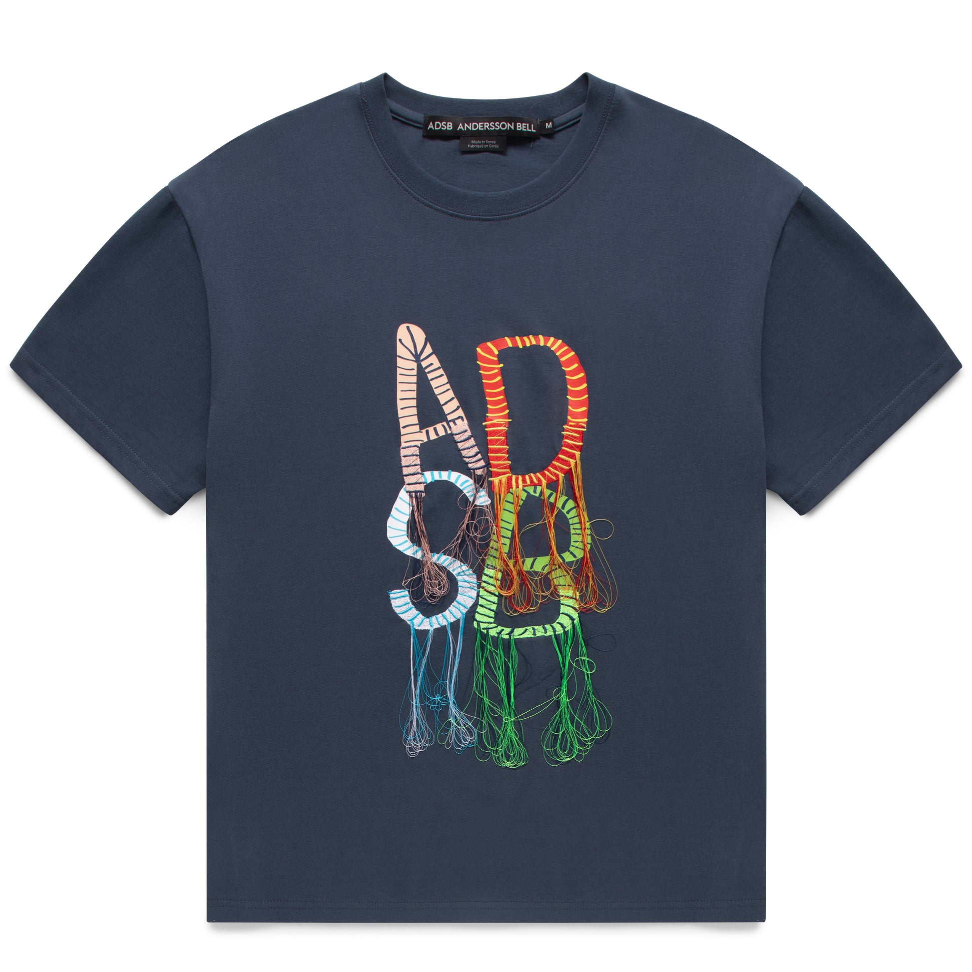 Andersson Bell (ESSENTIAL) ADSB CATERPILLAR T-SHIRTS NAVY