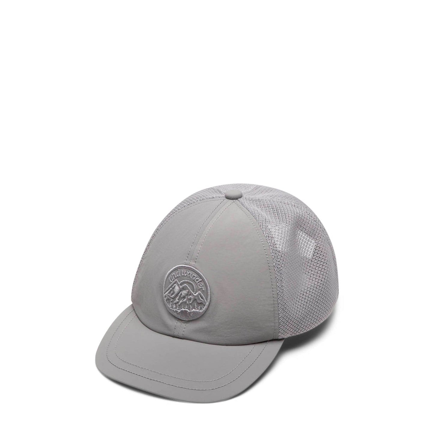 and wander Headwear L.GRAY / O/S MESH CAP