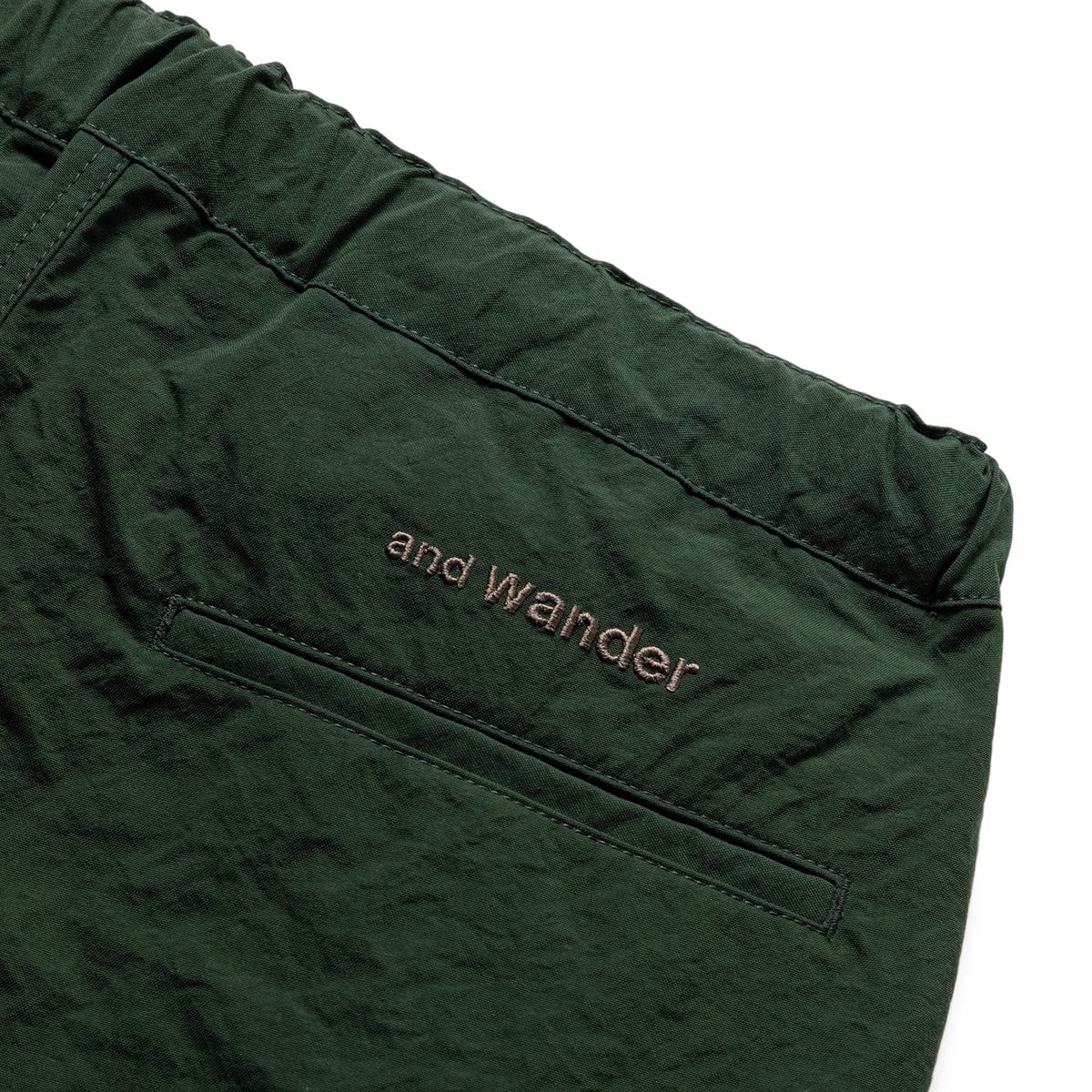 and wander Bottoms NYLON TAPERED PANTS