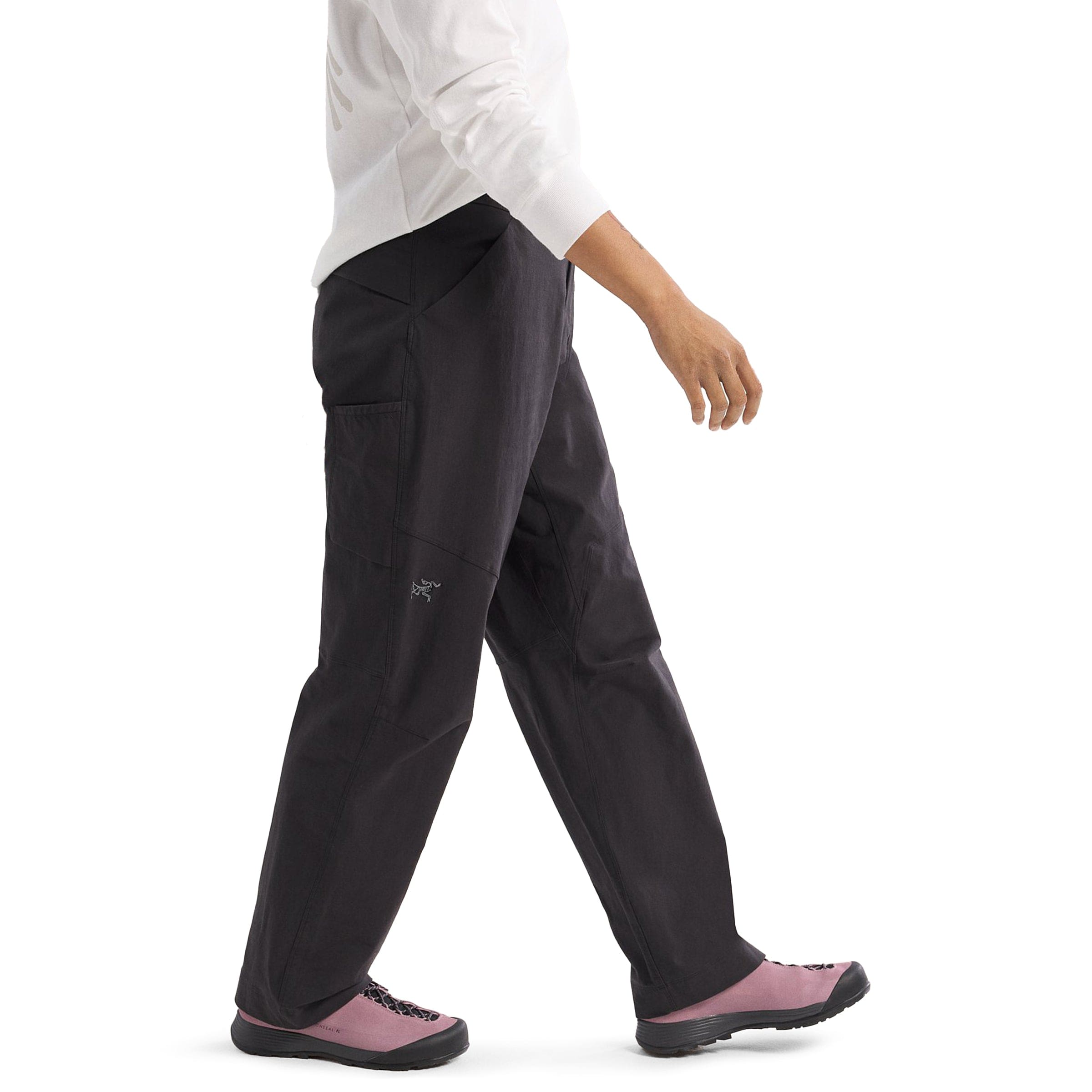 WOMEN'S CLARKIA COTTON WIDE LEG PANT BLACK | Bodega