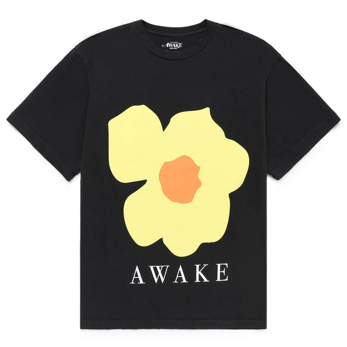 Awake NY T-Shirts FLORAL PRINTED T-SHIRT