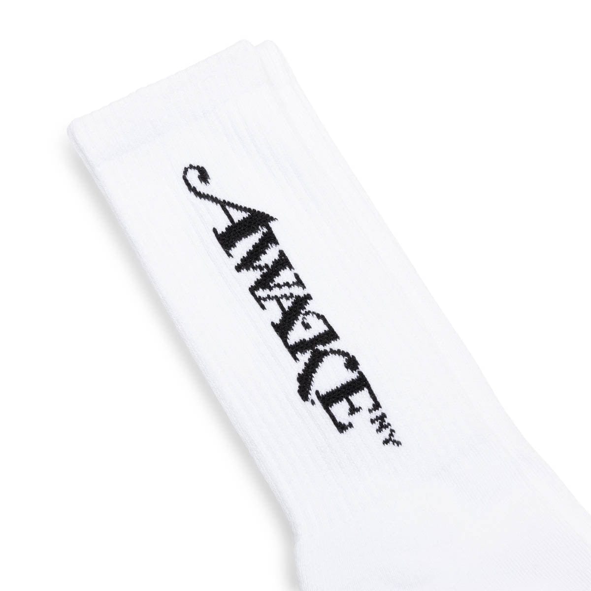 Awake NY Socks WHITE / O/S LOGO SOCKS