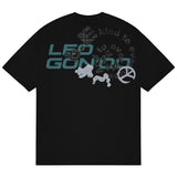 b.Eautiful x LEO GON'DO 3 CHAINS T-SHIRT