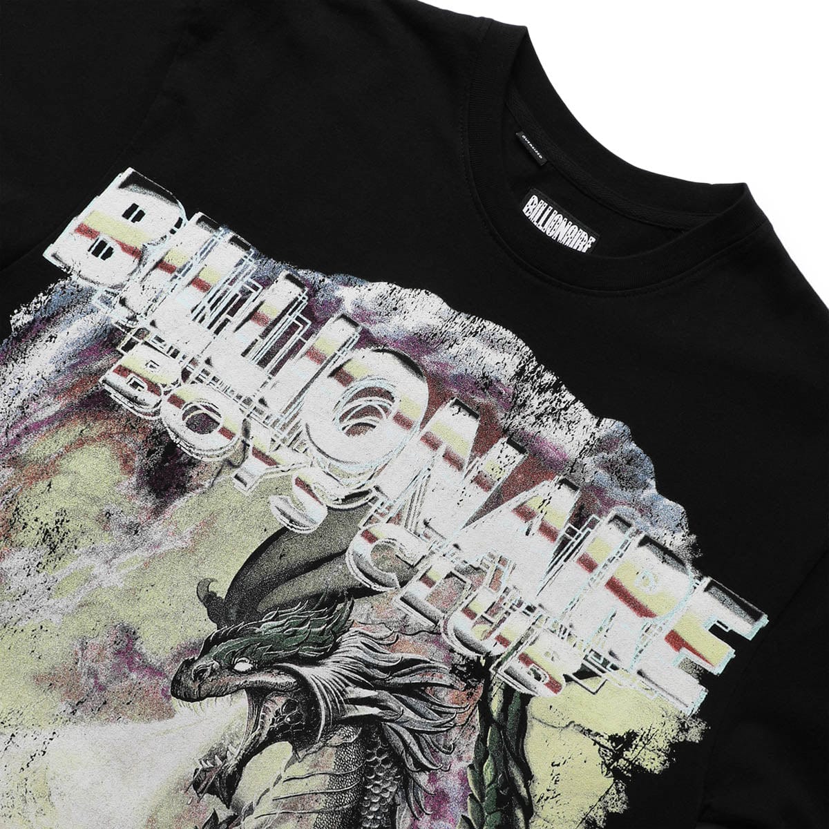 HUGO - Relaxed-fit cotton T-shirt with streetwear artwork