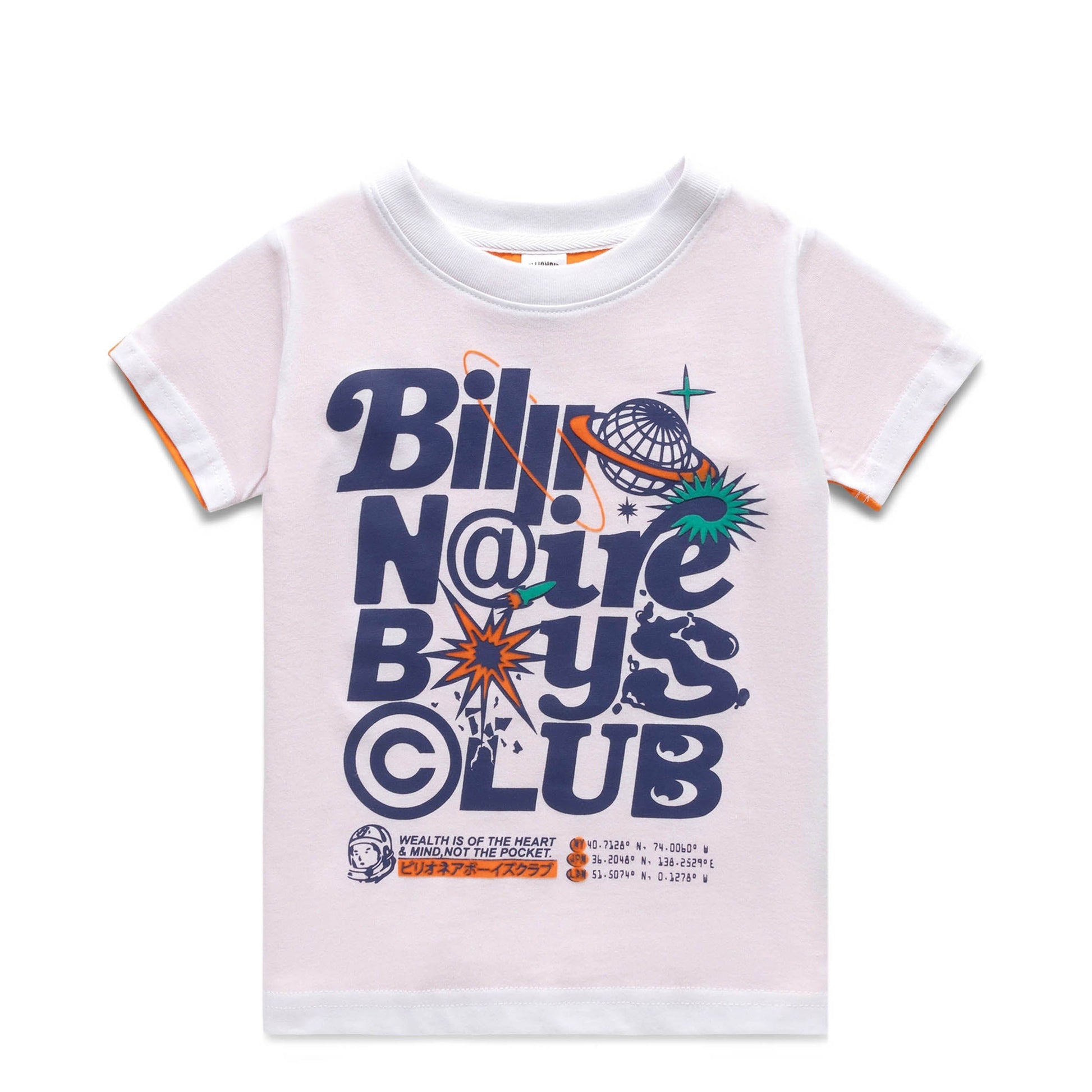 Billionaire Boys Club KID'S HEMISPHERE TEE WHITE