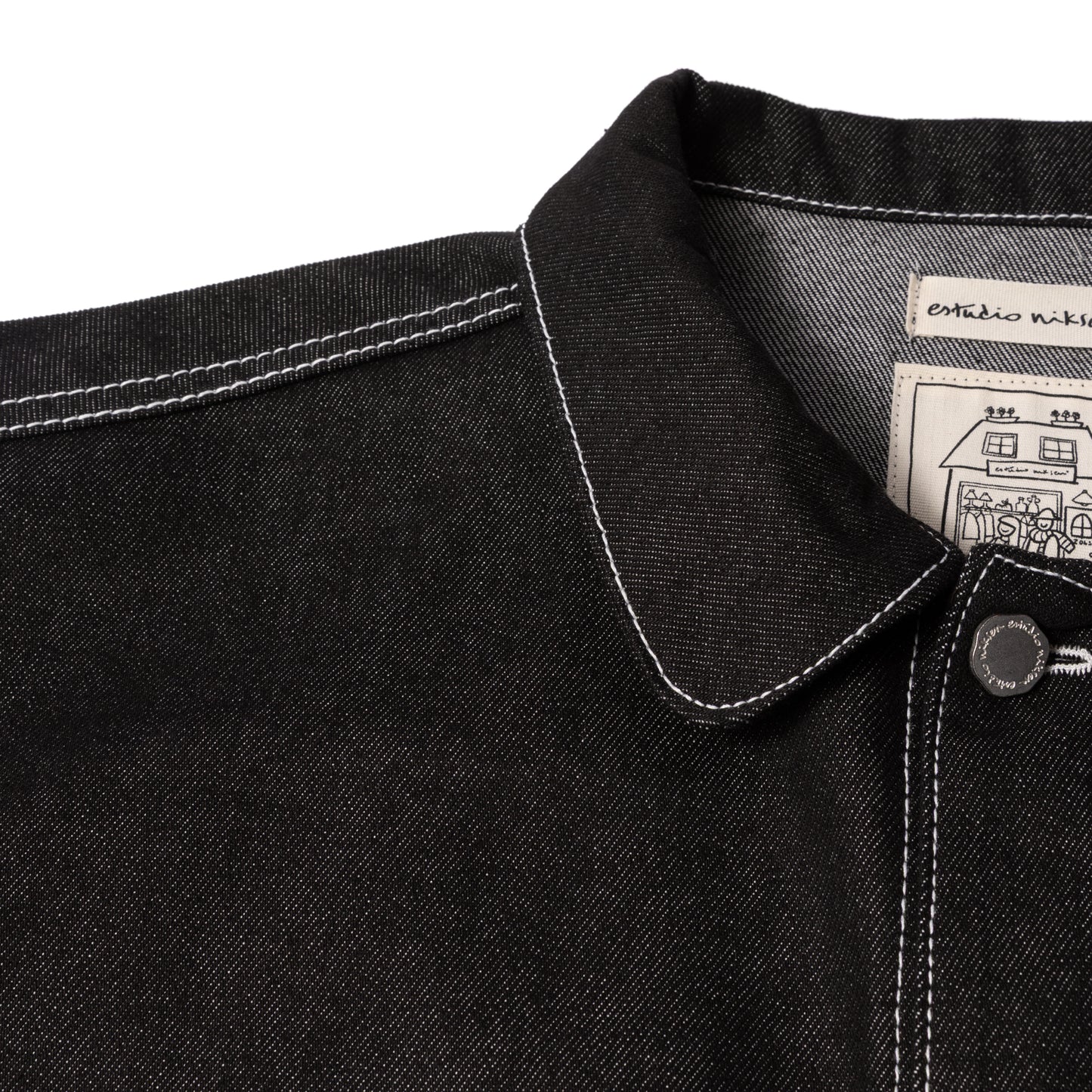 RAW DENIM IN-STITCH JACKET
