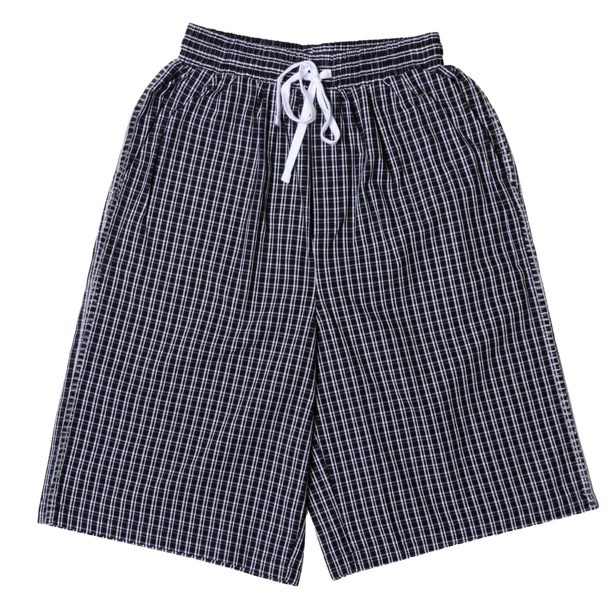 BAGGY PLAID SHORTS