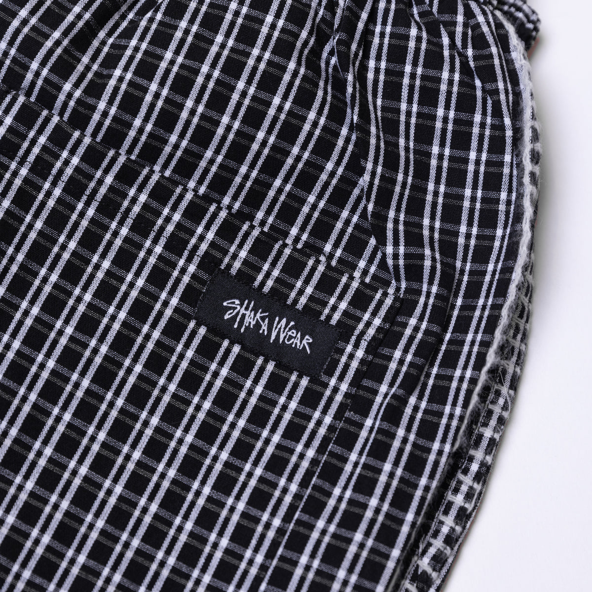 BAGGY PLAID SHORTS