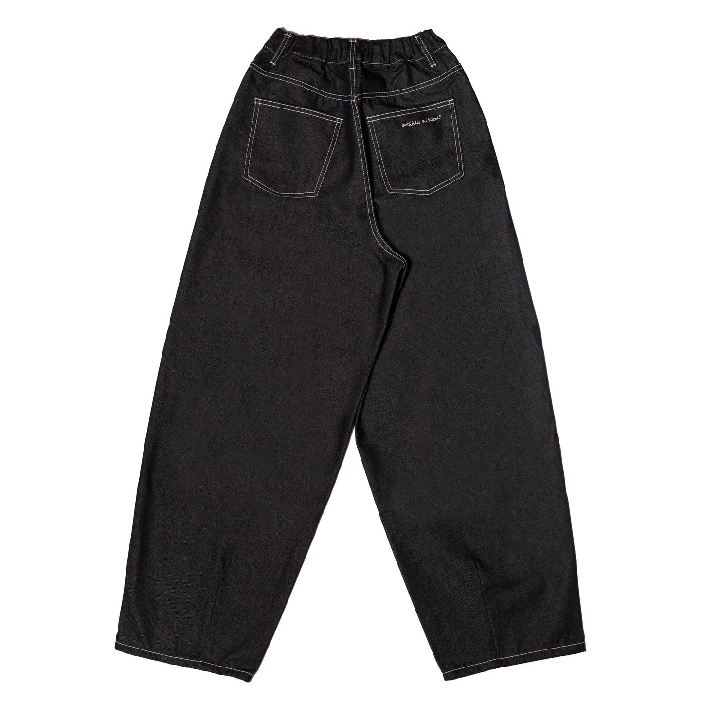 RAW DENIM BALLOON JEANS