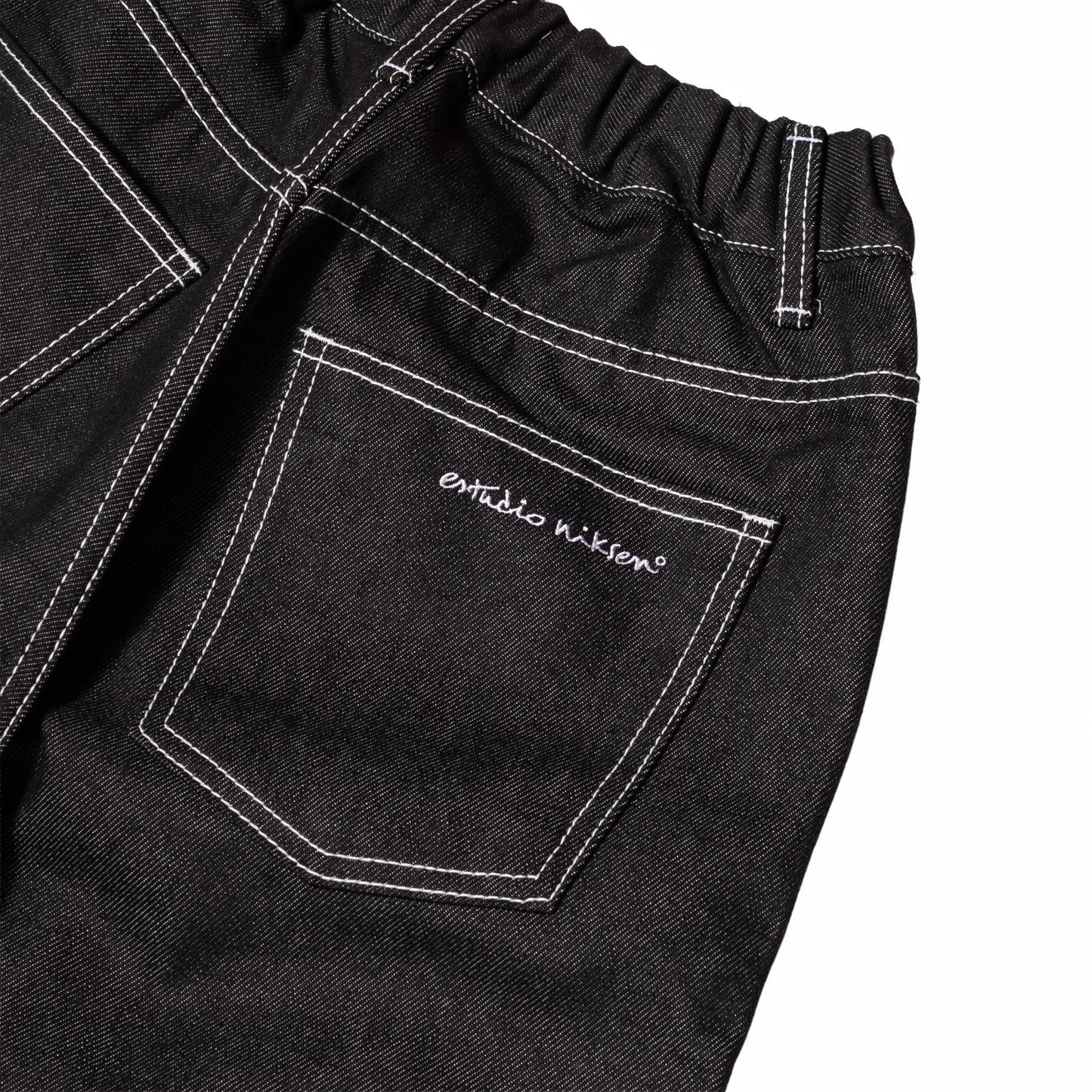 RAW DENIM BALLOON JEANS