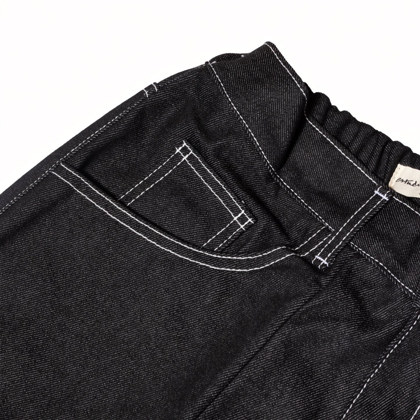 RAW DENIM BALLOON JEANS