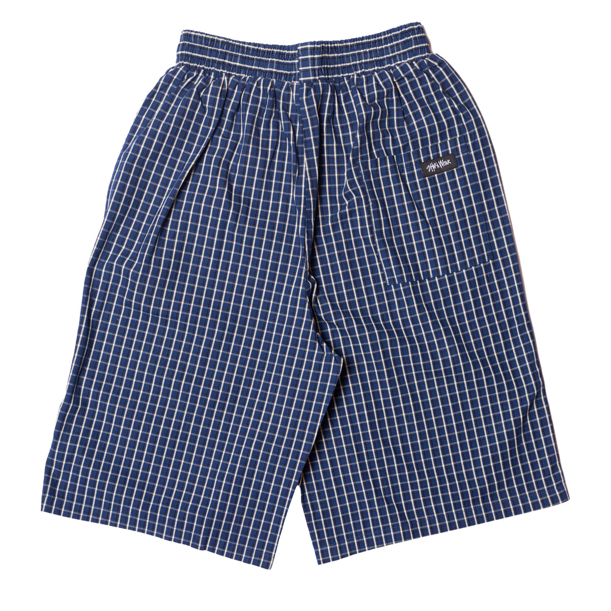 BAGGY PLAID SHORTS