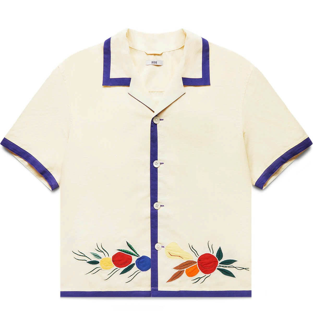 BODE Shirts APPLIQUE FRUIT BUNCH SHIRT