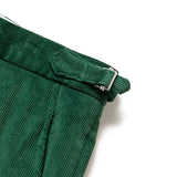 BODE Bottoms CORDUROY SIDE BUCKLE TROUSERS