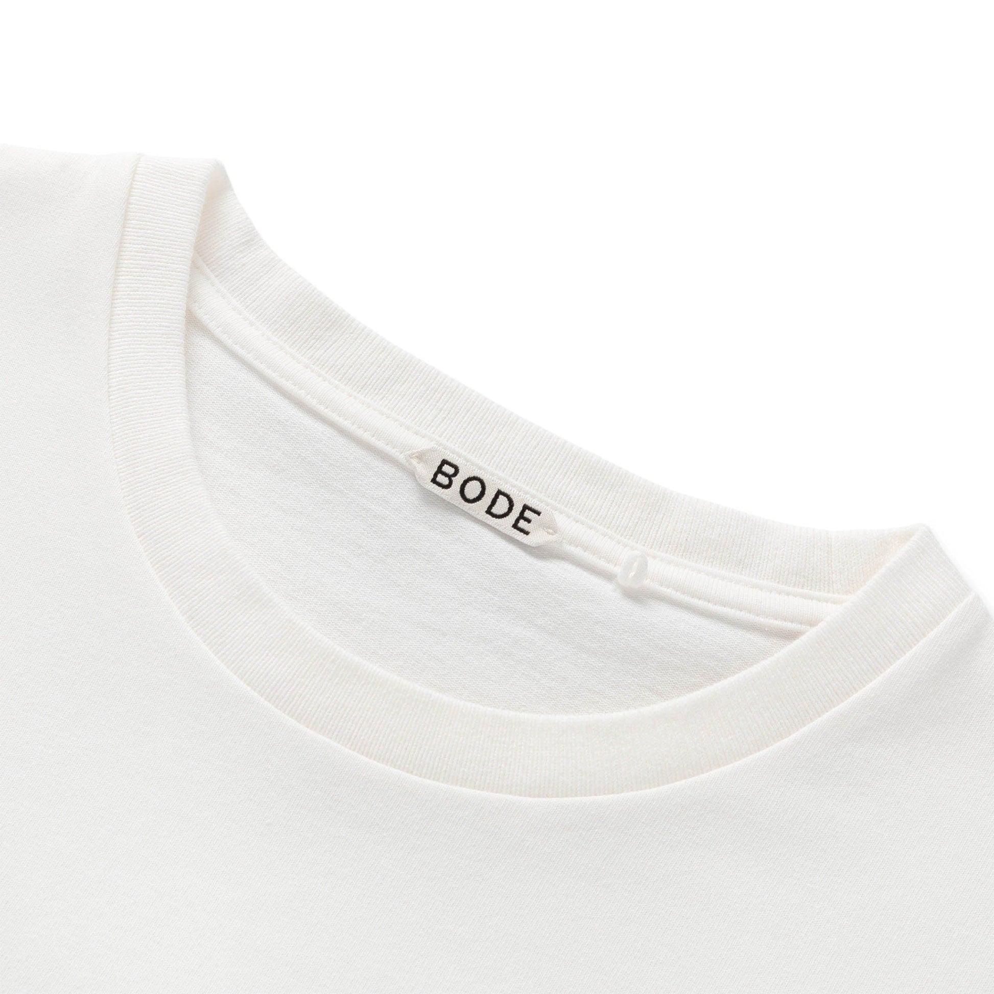 BODE T-Shirts EMBROIDERED HOOP T-SHIRT