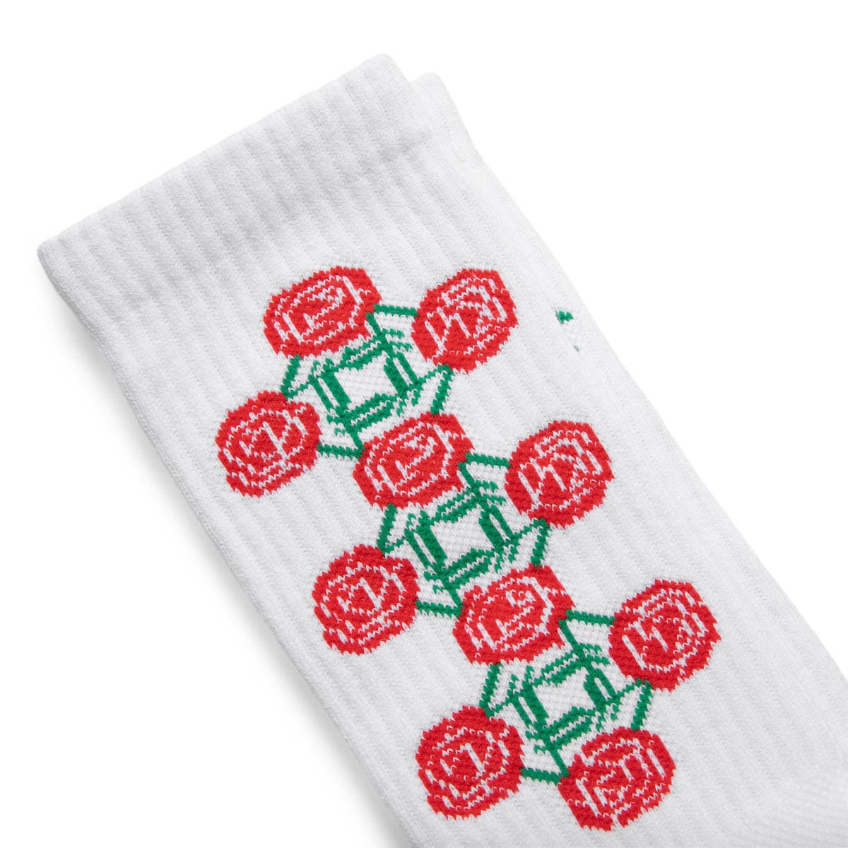 Bodega Socks WHITE / O/S BODEGA ROSE SOCK