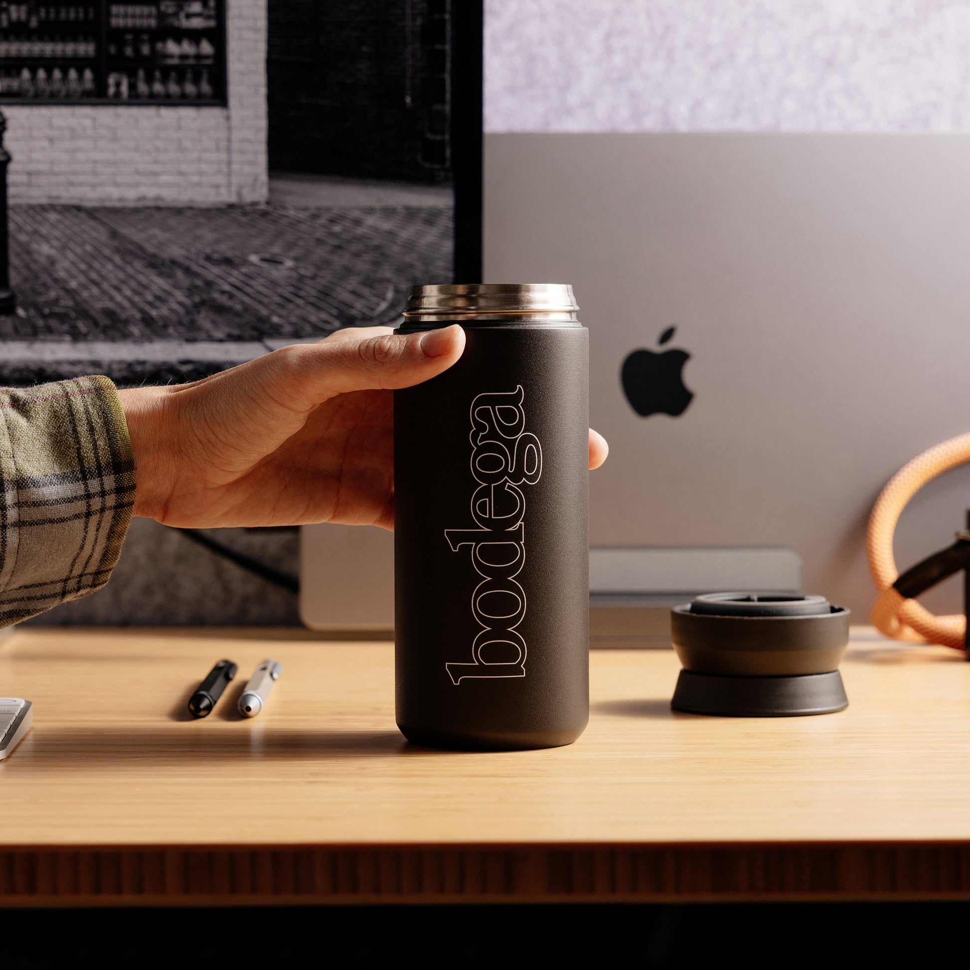 BODEGA X KINTO 500ML TRAVEL TUMBLER BLACK